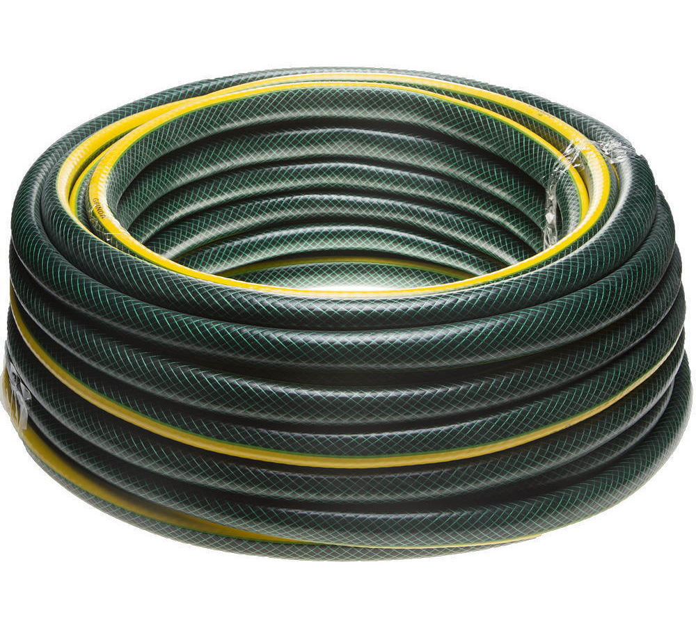 GRINDA STANDARD, 3/4″, 25 м, 15 атм, трёхслойный, армированный, поливочный шланг (429000-3/4-25)