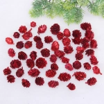 Композиция для декора «Лесное удовольствие» 11*11*14 см (130 гр), красный