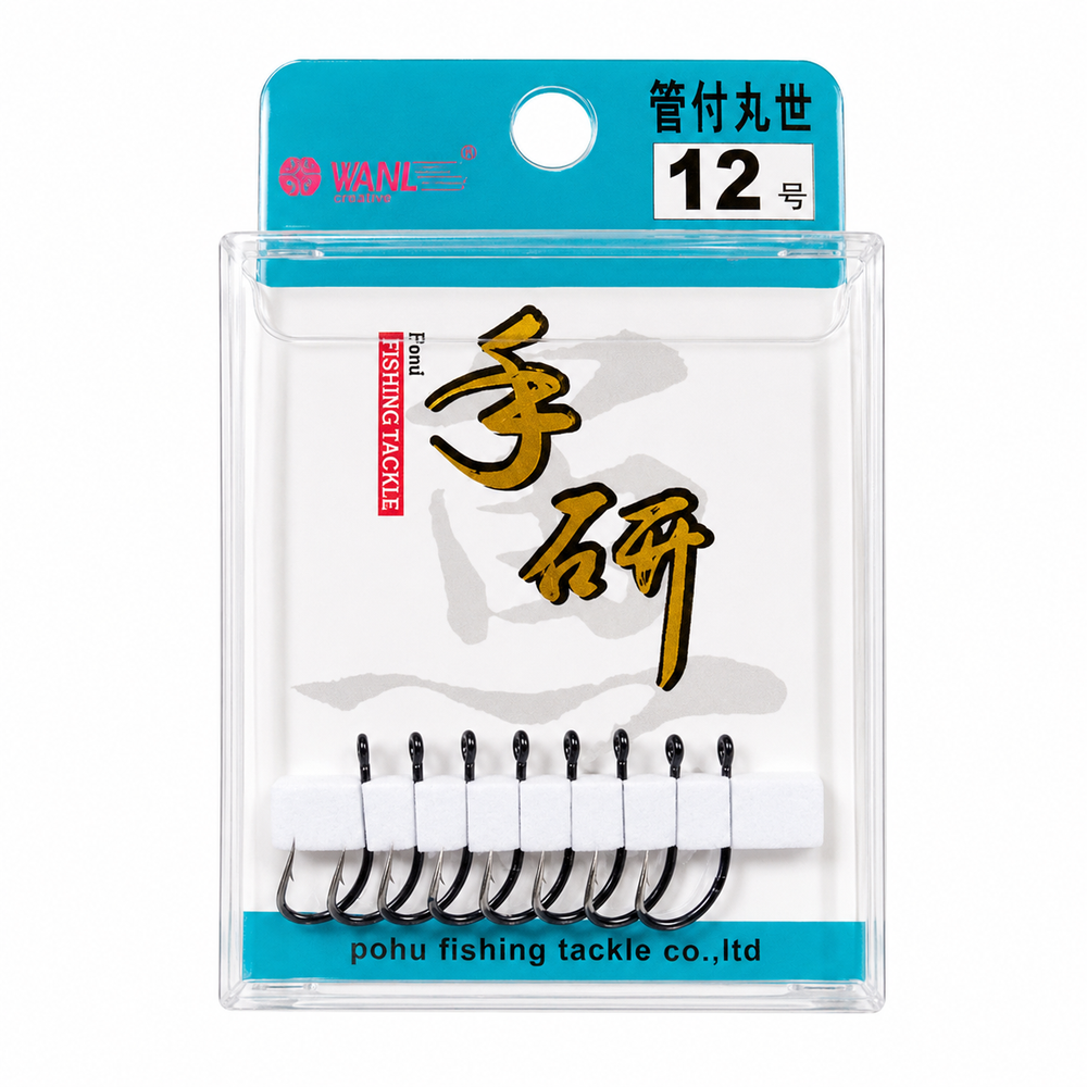 Крючки рыболовные Research hook 8 шт - №12