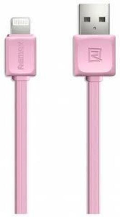 USB cable Lightning 1m (Super Speed-remax) pink