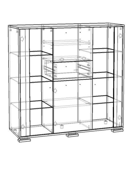 Комод МАДЕРА-4