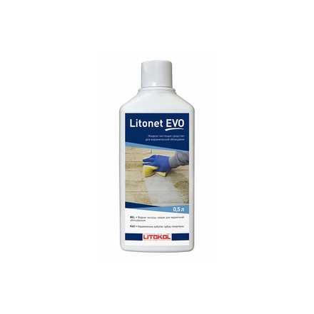 Очиститель эпоксидных остатков Litokol Litonet Evo, концентрат, 0,5 л