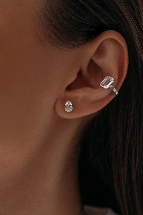 Кафф с горным хрусталём