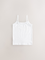 Майка на бретельках для девочки Next AB5-047, 5 шт., Белый