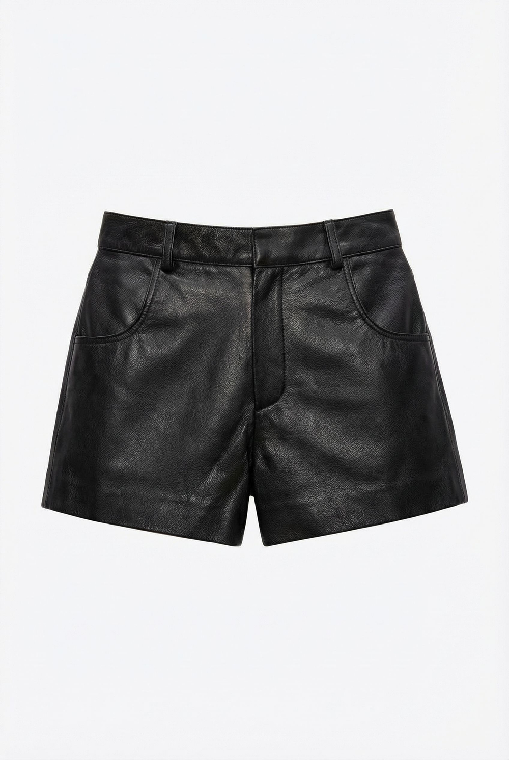 Кожаные шорты
