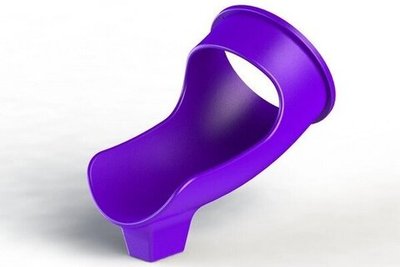 Деталь туннельных горок выход