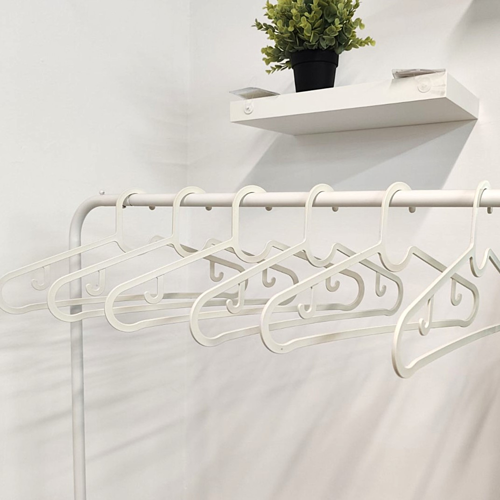 Набор вешалок Braås белый 10 шт, 39 см, полипропилен