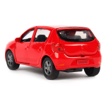 Модель ин. мет. "Renault Sandero" 12см, открыв.двери, красный, коробка SB-17-61-RS-N(RE)-WB (Технопарк)