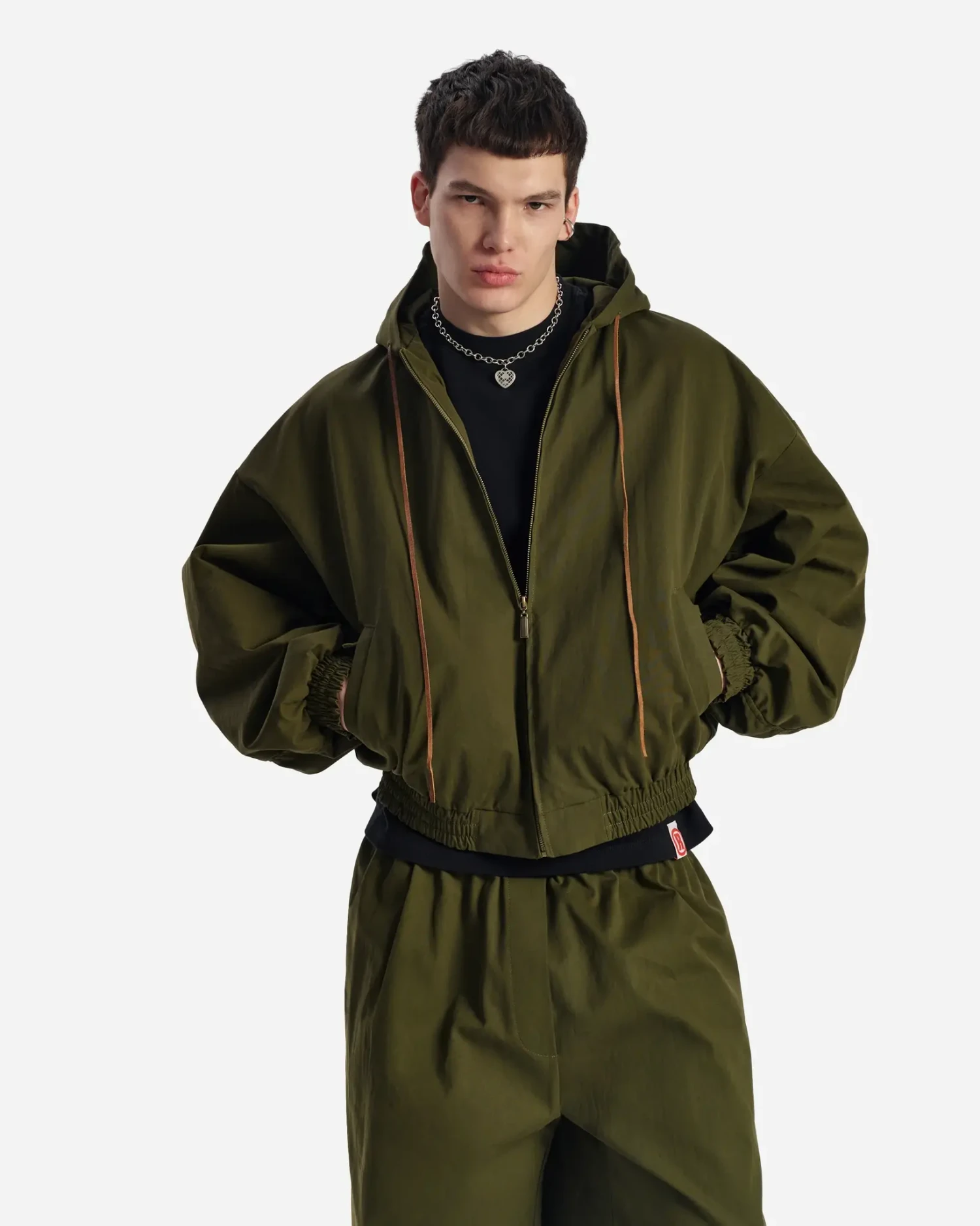 Бомбер из хлопка