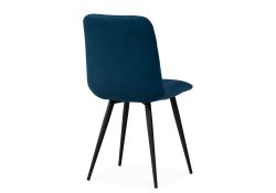 Стул на металлокаркасе Ральф синий / черный