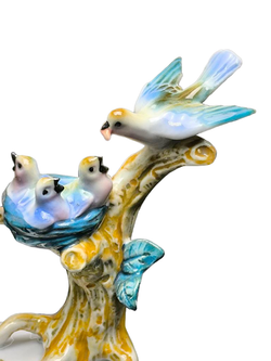 Фарфоровая статуэтка "Путти и птенцы" Grafenthal