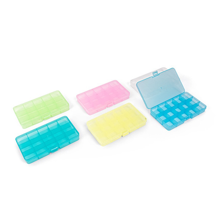 "Gamma" Коробка пластик для шв. принадл. OM-042 пластик 17.7 x 10.2 x 2.3 см