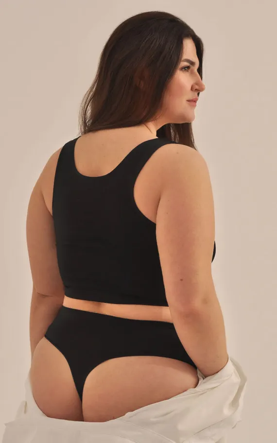 Трусы-стринги PE044PS Nero