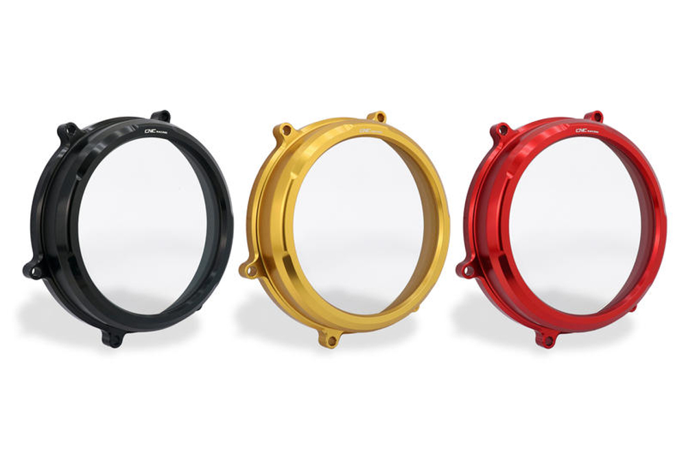 CNC Racing Прозрачная крышка сцепления Ducati V2 CA202