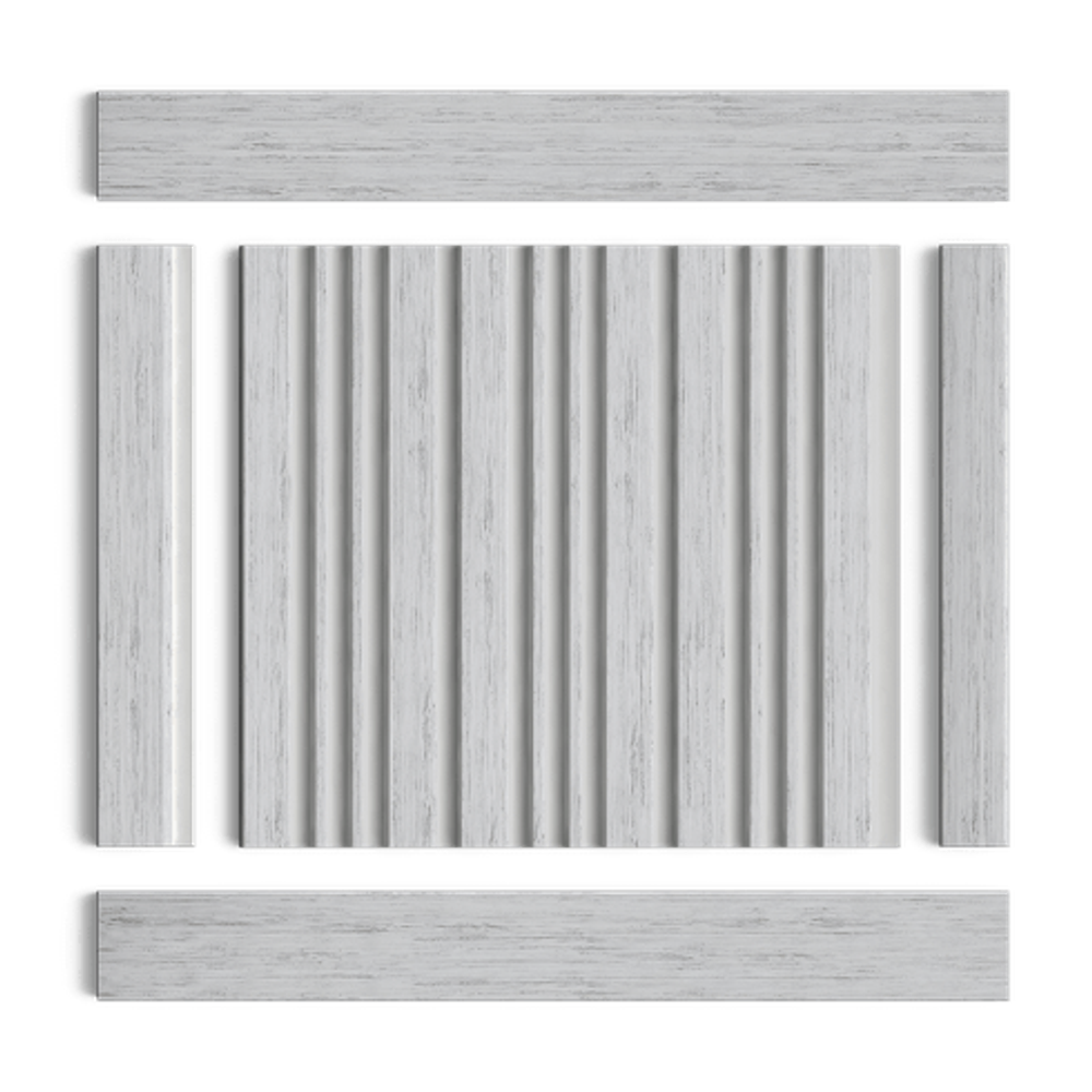 Стеновая панель HiWood декорированная, 270x12 см