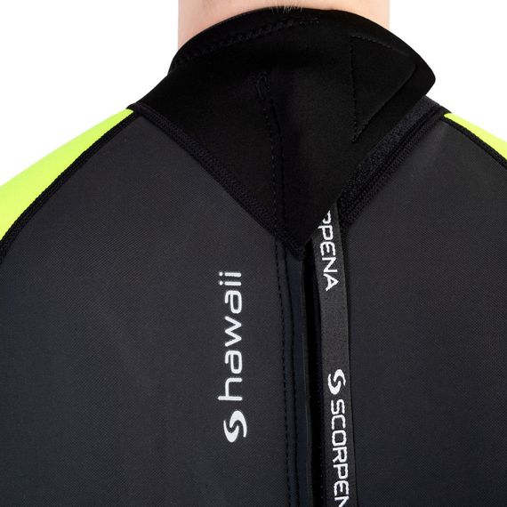 Гидрокостюм Scorpena Hawaii мужской желтый неон