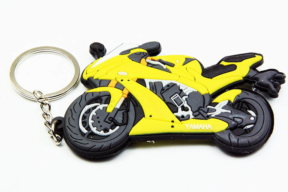 Брелок Мотоцикл Yamaha (желтый)