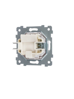 "Аксиома" Механизм выключателя двухклавишного скрытой установки С510-449 антрацит