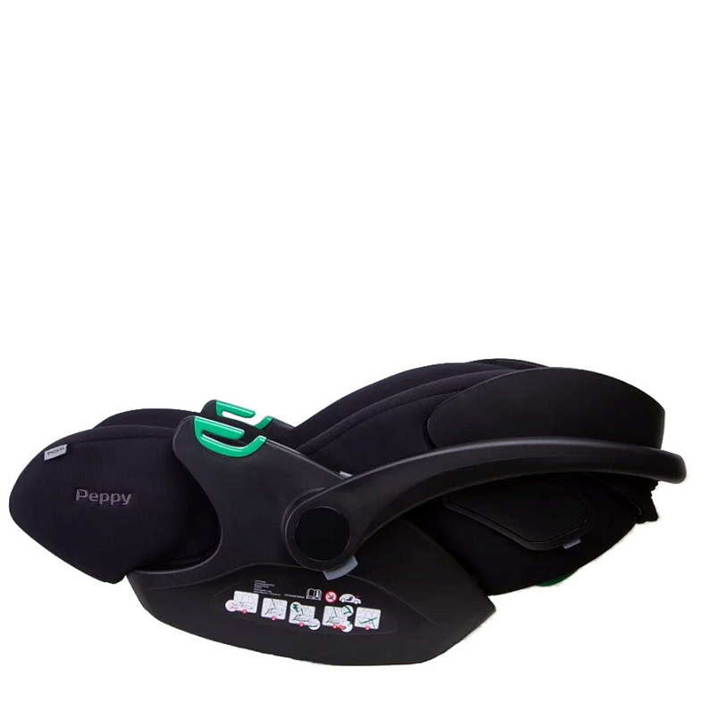 Детская коляска Peppy Monaco Thermo 3 в 1 с автокреслом Verona Green