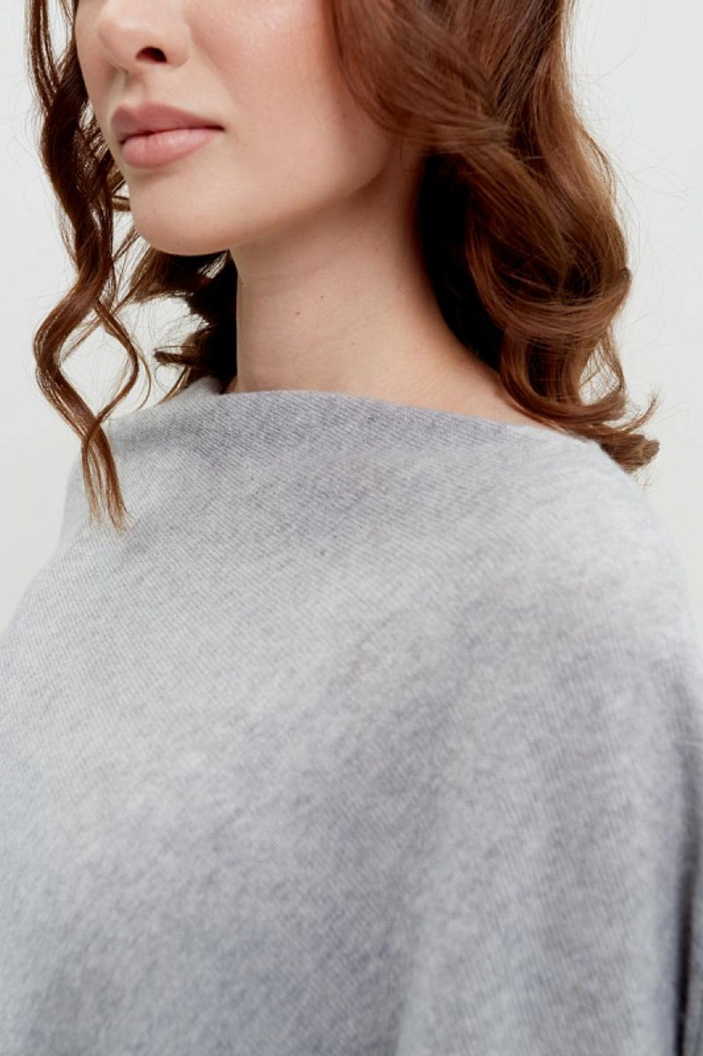 Накидка женская Т028-03 серая