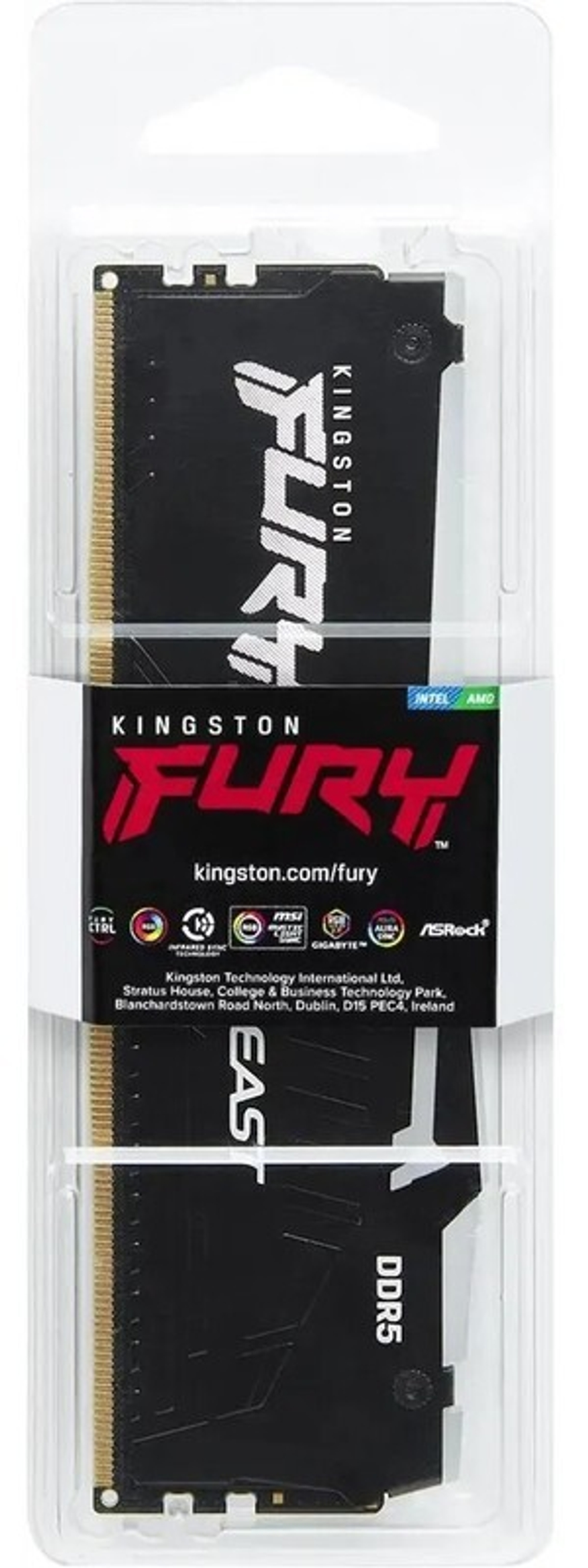 Модуль памяти DDR5 16GB Kingston FURY KF560C30BBEA-16