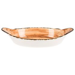 Блюдо овальное 22*11,5*3,2 см 150 мл с ручками   P.L. Proff Cuisine [6]