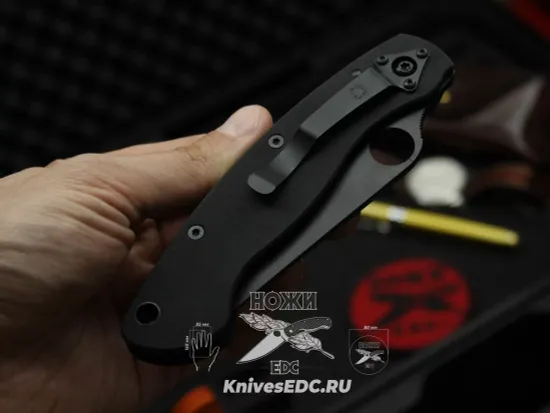 Складной нож Spyderco Military C36GPBK c клинком из стали CPM-S30V, рукоять G10