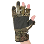 Перчатки для рыбалки Helios утепленные STRIKER КМФ на липучке, цв.Лес р.L (HS-HY-D08-L)