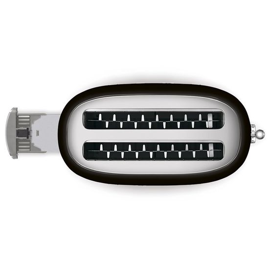 Тостер на 4 ломтика Smeg TSF02BLEU. , черный
