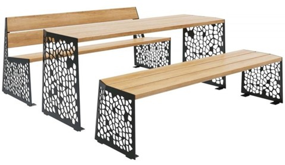Комплект мебели в сад Монс Филигран 1,8 м (14950)