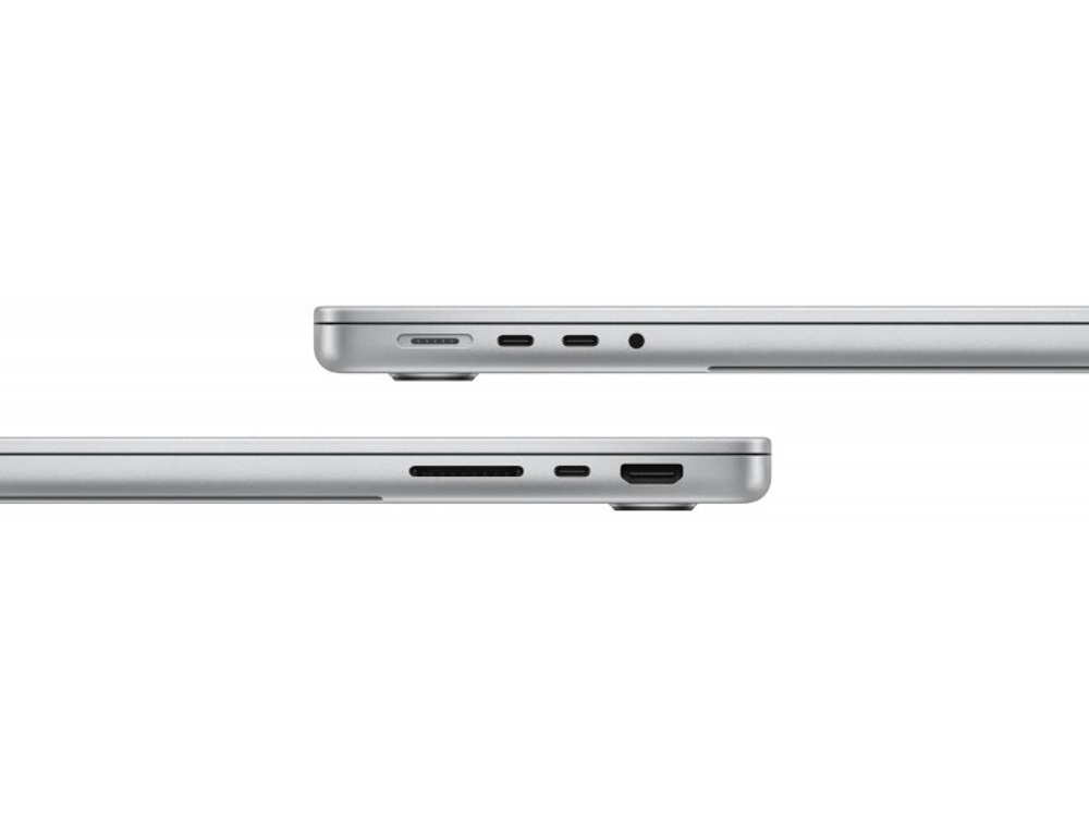 14.2 Ноутбук Apple MacBook Pro 14 2023 3024x1964, Apple M3 Pro, RAM 18 ГБ, SSD 512 ГБ, Apple graphics 14-core, macOS, MRX63, Silver, английская раскладка