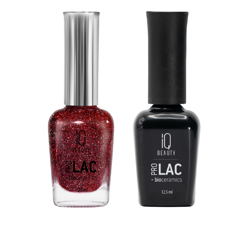 IQ Beauty - Лак для ногтей с биокерамикой 140, 12.5мл6