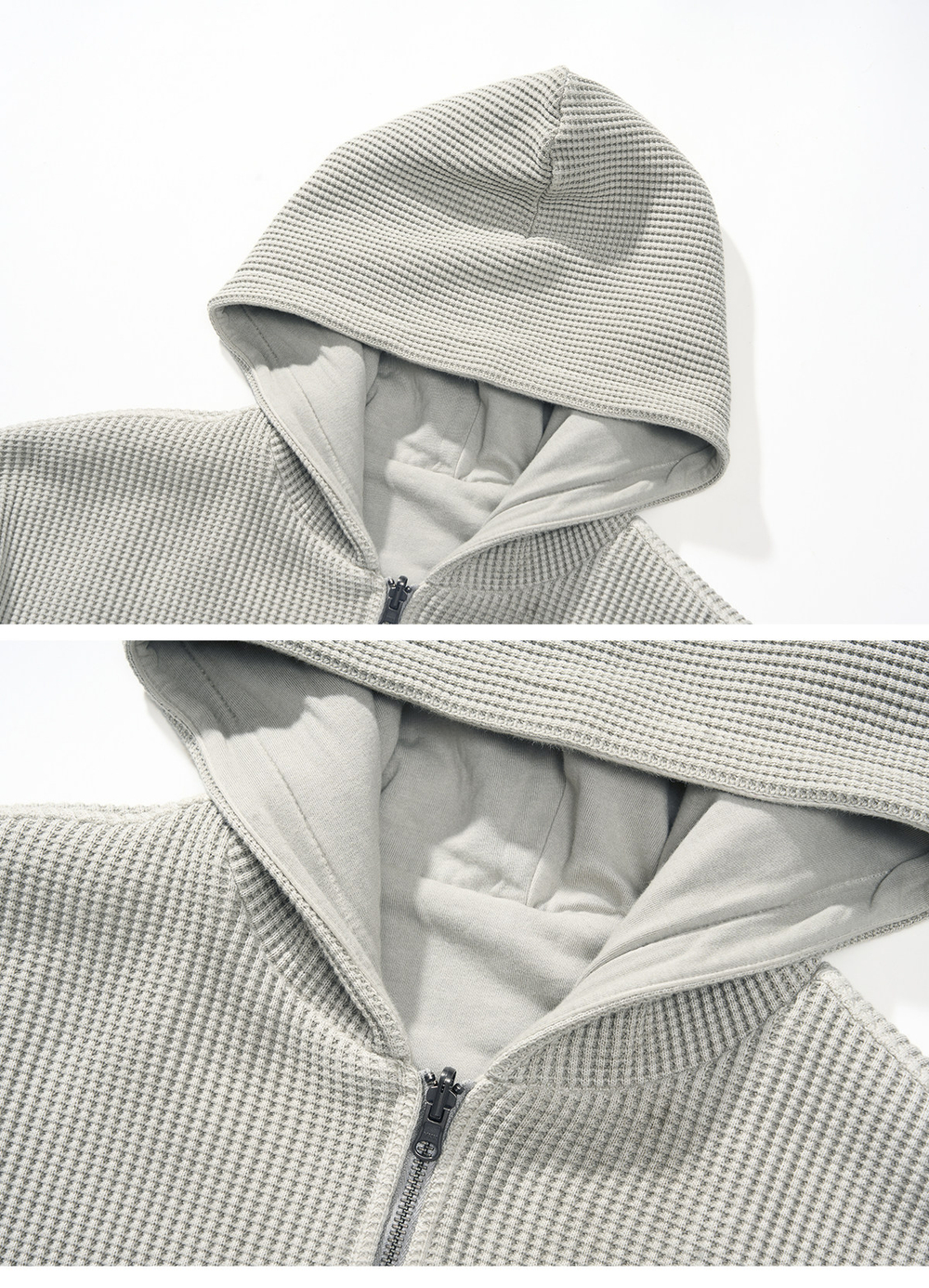 Худи Двухсторонний Nothomme Monterest vintage waffle knit reversible relaxed fit hooded