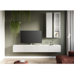 Модульная стенка в гостиную Серый Графит 180х33х160 см