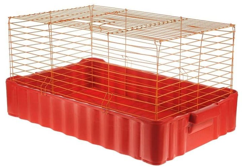 ЗООМАРК Клетка для кроликов № 4 640 (75 х 45 х 40 см) цвета в ассортименте ЗООМАРК Клетка для кроликов № 4 640 (75 х 45 х 40 см) цвета в ассортименте