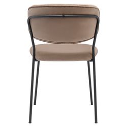 Стул Eirill, велюр, светло-коричневый