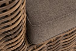 "Палермо" кресло из искусственного ротанга, цвет соломенный