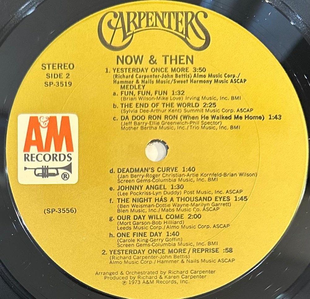 Carpenters- Now & Then (США 1973г.)