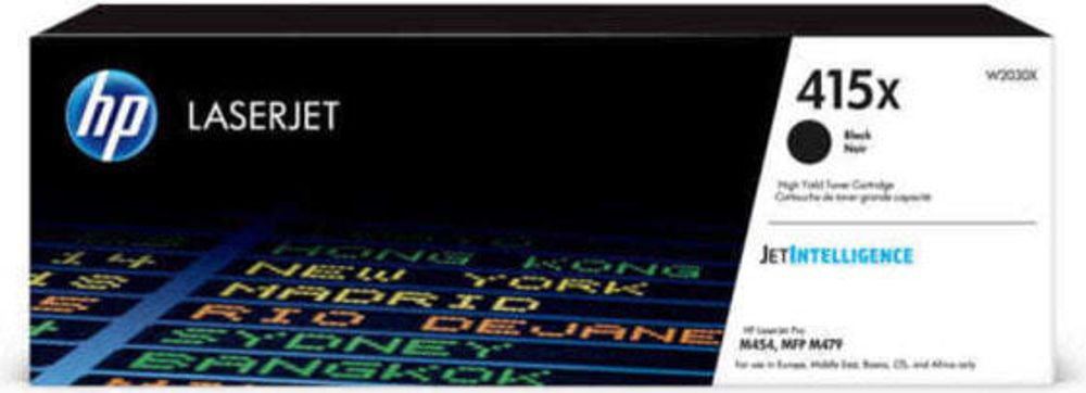 Картридж тонерный HP 415X Black