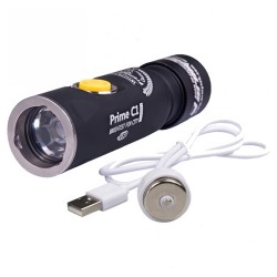 Карманный фонарь Armytek Prime C1 Pro Magnet USB+18350 XP-L — постоянная яркость с цифровой стабилизацией для равномерного освещения.