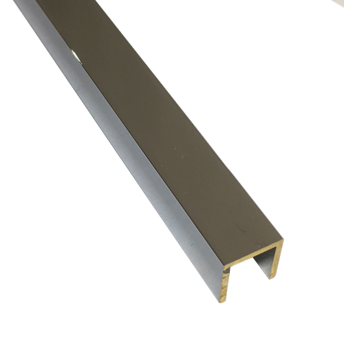 Фриз-ЛХ 10*10мм "DO-1" 2,7м ХРОМ латунь