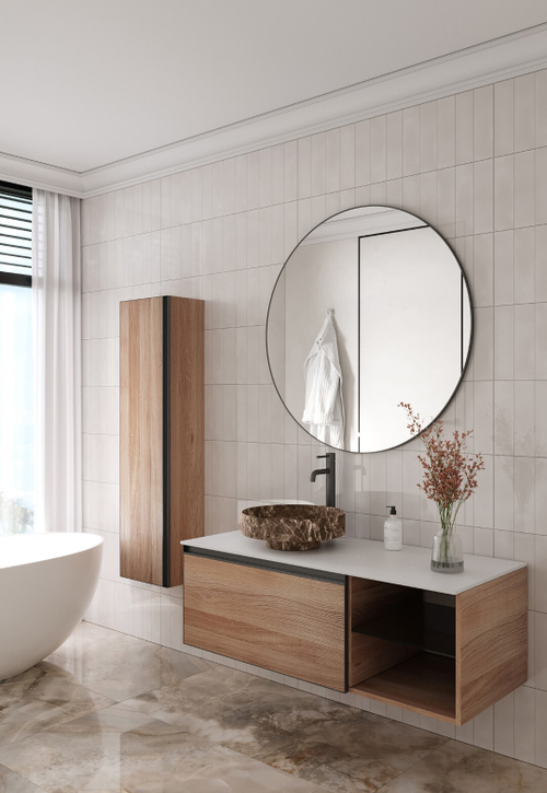 Armadi Art Комплект QUATRO 120 тумба с полками+раковина чаша Emprador