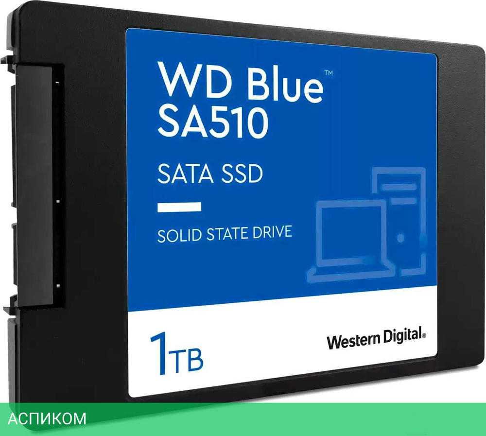 SSD диск WD Blue SA510 1TB (WDS100T3B0A)