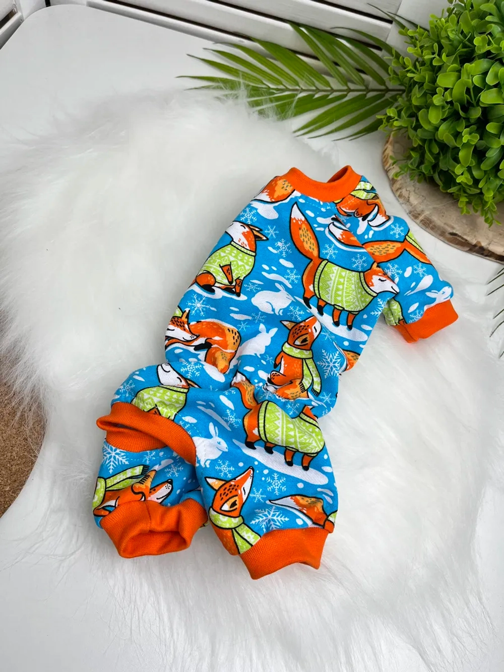 Комбинезон для собак и кошек хлопковый