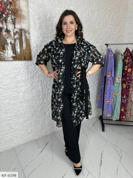 Костюм тройка KF-6198 Фабрика Моды Фото 2