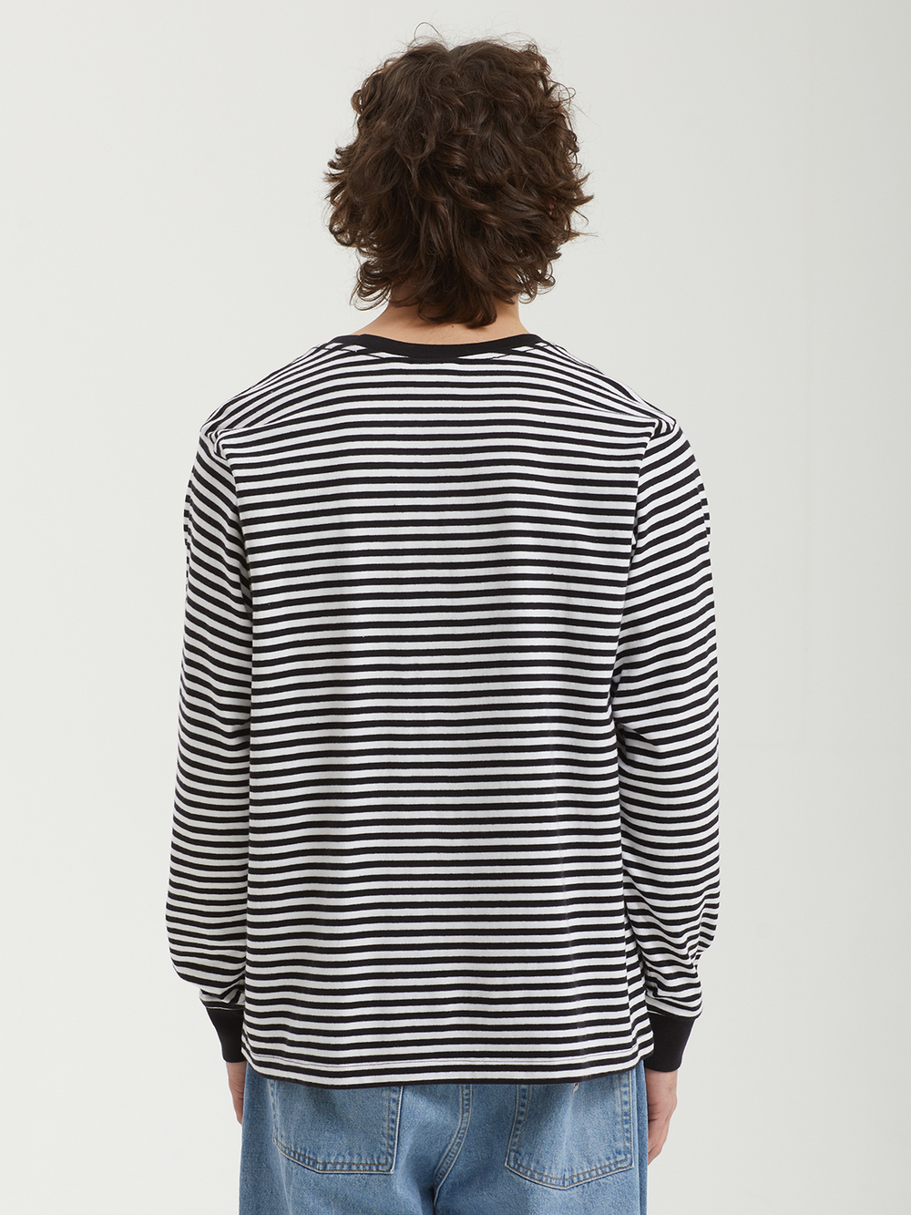 Мужской Лонгслив Established Works Eyes Stripe