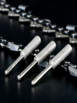 Алмазная шлифовальная головка 4.0мм - напильник для заточки цепей электро- и бензопил.