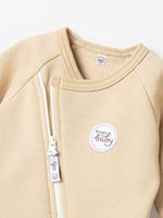 Комбинезон-косуха с закрытой ножкой "Сафари" утепленный 0+