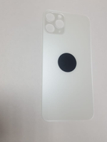 Задняя крышка для iPhone 11 Pro (A2215) Белый (стекло, широкий вырез под камеру, логотип)
