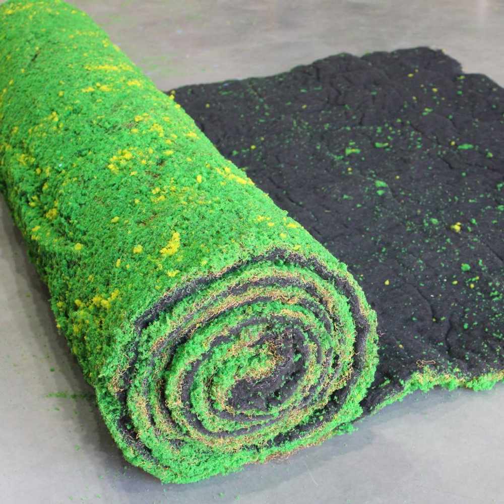 Мох искусственный Дизайн MP062 в рулоне, ширина 1,5м, рулон 5м